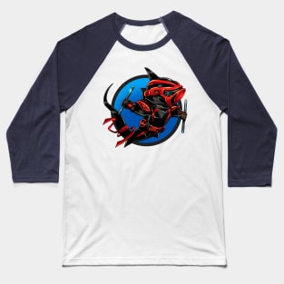 Night Thresher Baseball T-Shirt